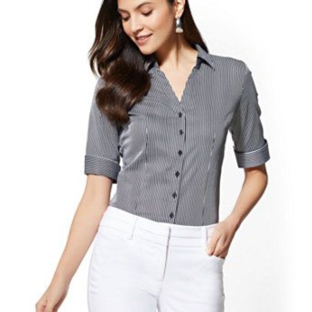 COPY - Striped Madison Stretch Shirt